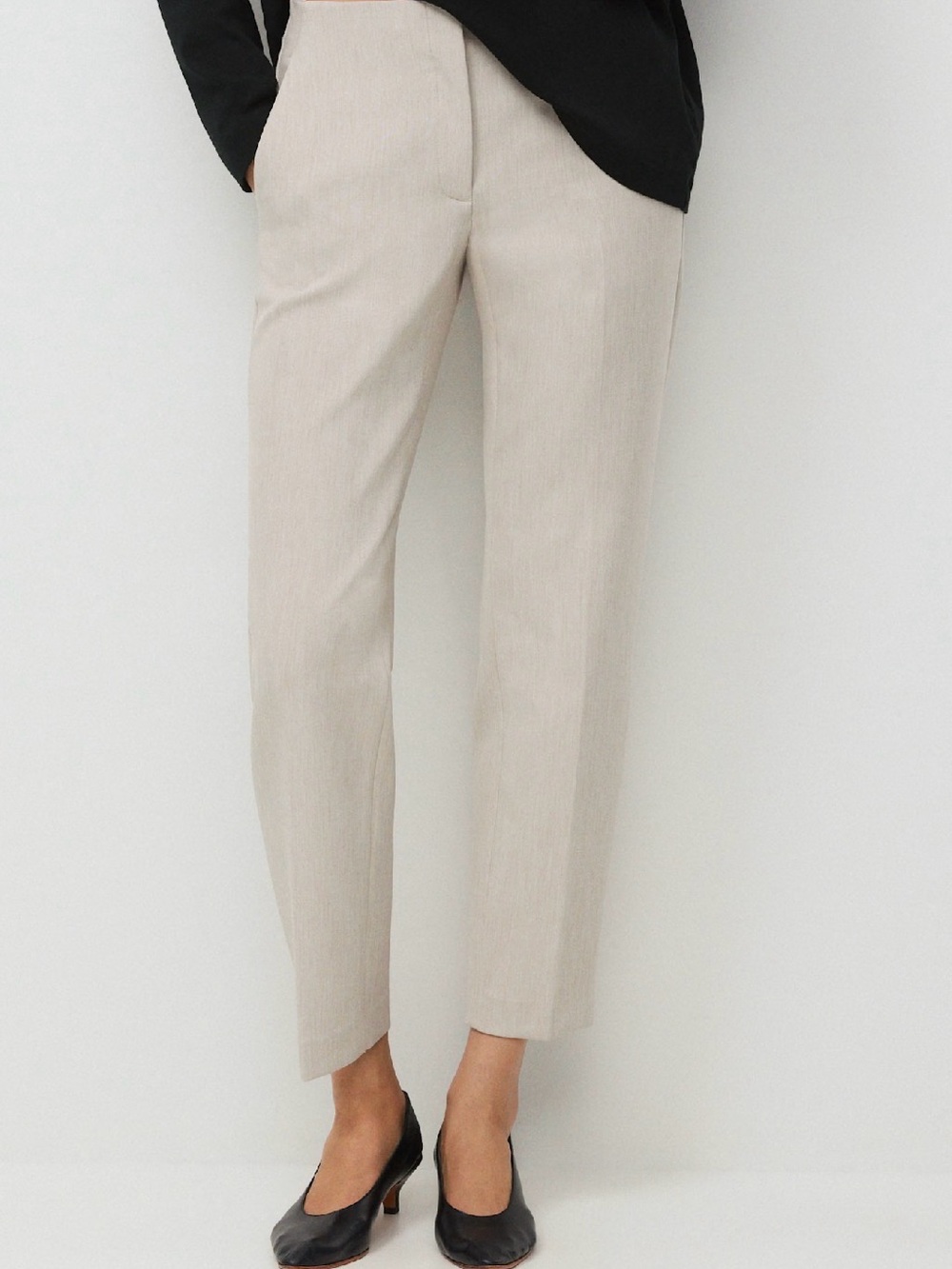 Aritzia Markova Pant in Heather Matte Pearl